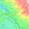Ngamprah topographic map, elevation, terrain