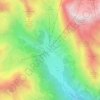 Kurzras - Maso Corto topographic map, elevation, terrain