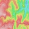 Deep Pass topographic map, elevation, terrain