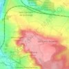 Les Maisons Brûlées topographic map, elevation, terrain