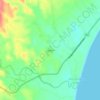 Ligadan topographic map, elevation, terrain