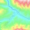 Katyok topographic map, elevation, terrain