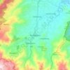 Kismantoro topographic map, elevation, terrain