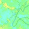 Kotawaringin Hilir topographic map, elevation, terrain