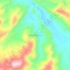 Nagari Silayang topographic map, elevation, terrain