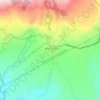 Biak na Bato topographic map, elevation, terrain