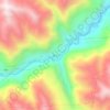 Fuzi topographic map, elevation, terrain
