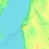 Koszewko topographic map, elevation, terrain