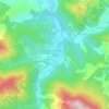 Irabien topographic map, elevation, terrain