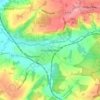 Groombridge topographic map, elevation, terrain