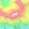 Mount Thor topographic map, elevation, terrain