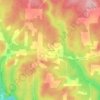 Frenchville topographic map, elevation, terrain