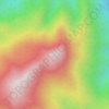 Gunung Leuser topographic map, elevation, terrain