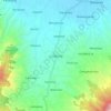 Cimaung topographic map, elevation, terrain