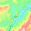 El Barro topographic map, elevation, terrain