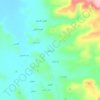 As Saqur topographic map, elevation, terrain