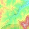 Barlig topographic map, elevation, terrain