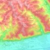 Mückenöd topographic map, elevation, terrain