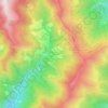 Costa topographic map, elevation, terrain