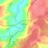Duddington topographic map, elevation, terrain
