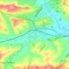 Fordton topographic map, elevation, terrain