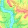 Quatford topographic map, elevation, terrain