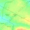 Kamienna-Wieś topographic map, elevation, terrain