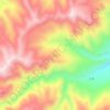 石毛 topographic map, elevation, terrain