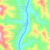 Samunti topographic map, elevation, terrain