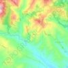 Bargni topographic map, elevation, terrain