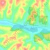 Yatesboro topographic map, elevation, terrain