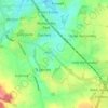 Ashbrook topographic map, elevation, terrain