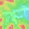 Barkhyttan topographic map, elevation, terrain