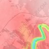 Ivoševci topographic map, elevation, terrain