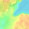 Whites Bay topographic map, elevation, terrain