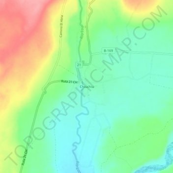 Chiuchiu topographic map, elevation, terrain