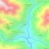 Buak topographic map, elevation, terrain