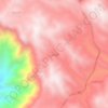 الصُّمّان topographic map, elevation, terrain