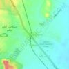Millad Chowk topographic map, elevation, terrain