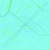 Muara Baru topographic map, elevation, terrain