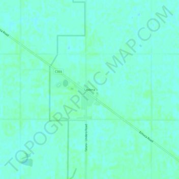 Undera topographic map, elevation, terrain