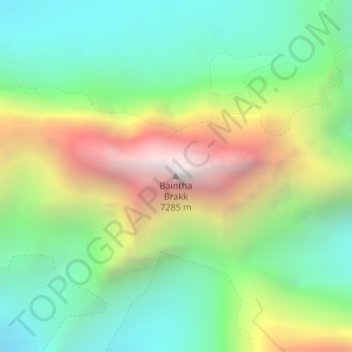 Ogre topographic map, elevation, terrain