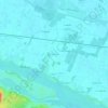 Les Sables topographic map, elevation, terrain