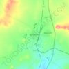 Springfontein topographic map, elevation, terrain