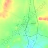 Springfontein topographic map, elevation, terrain