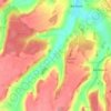 Breach topographic map, elevation, terrain