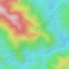 Botak topographic map, elevation, terrain