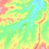 Oenino topographic map, elevation, terrain
