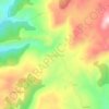 Cajigar / Queixigar topographic map, elevation, terrain