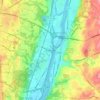 Watervliet topographic map, elevation, terrain